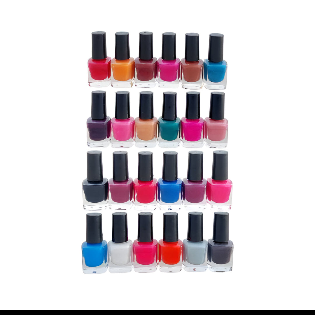 24-Piece Nail Polish Set – Long Lasting, Vibrant Colors, Quick Dry Formula