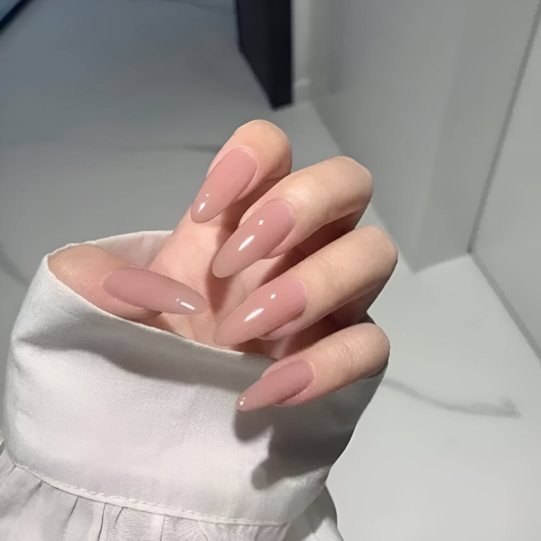 12-Piece Nude Nail Polish Set – Long Lasting, Vitamin Enriched, Glossy Finish