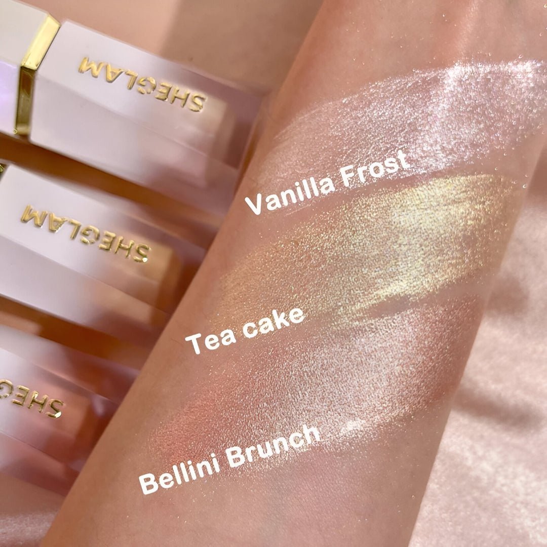 SHEGLAM Liquid Highlighter – Radiant Glow with Built-In Sponge Tip