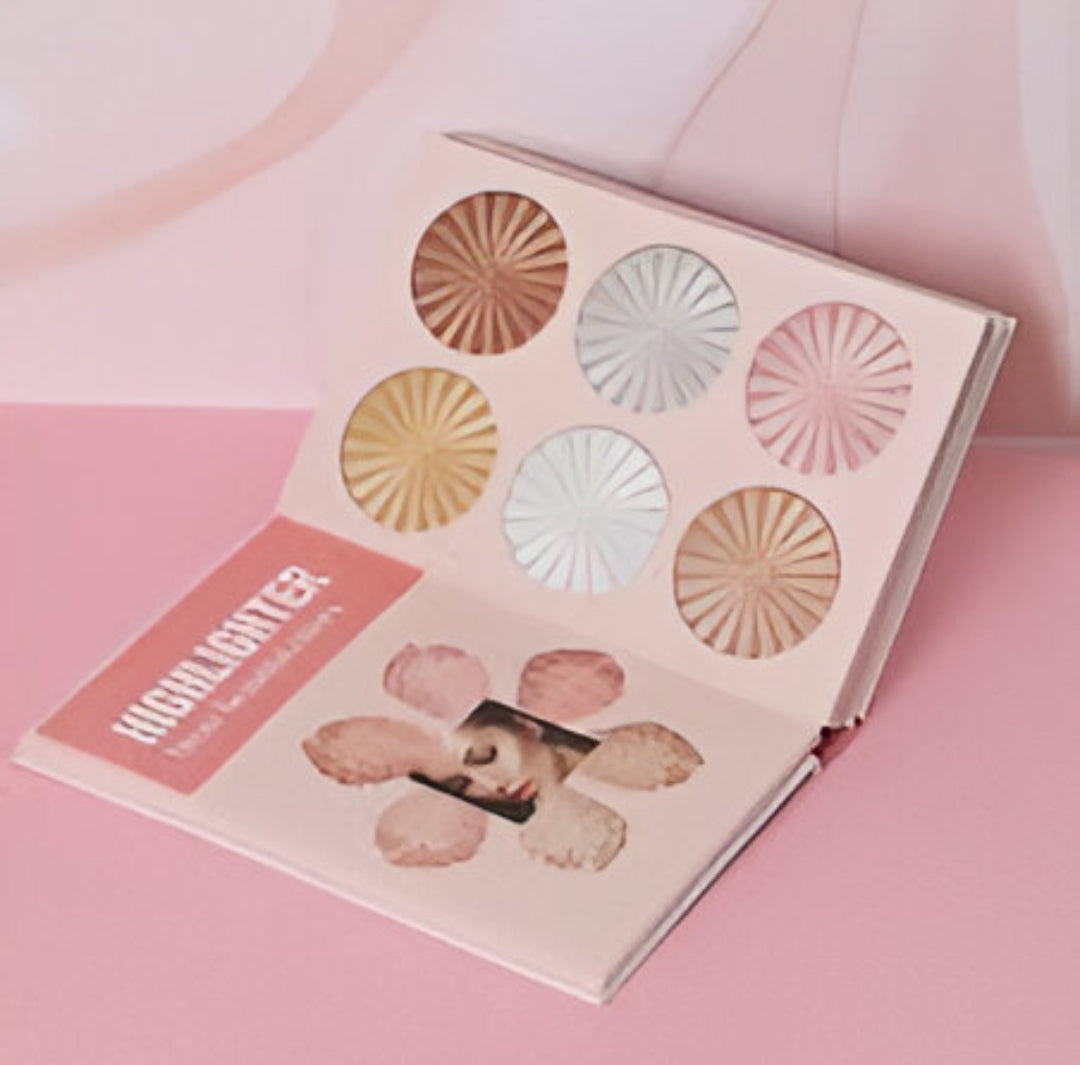 All-in-One Butterfly Edition Makeup Book – Eyeshadow, Blusher, Highlighter & Concealer Set