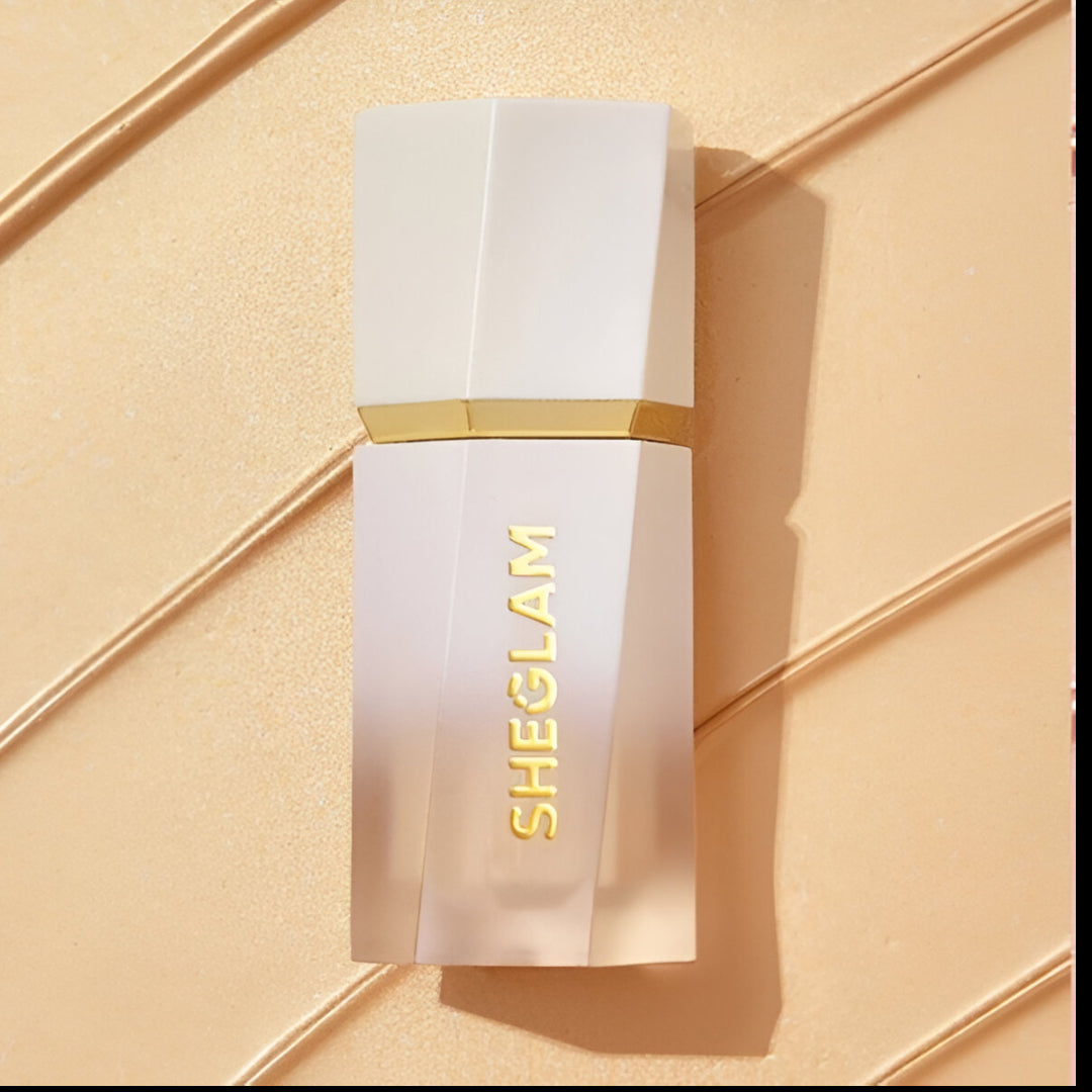 SHEGLAM Liquid Highlighter – Radiant Glow with Built-In Sponge Tip