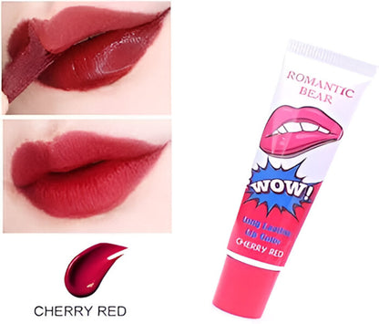 WOW! Long Lasting Lip Tint – Waterproof Peel-Off Lip Color Stain