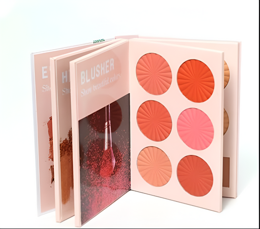 All-in-One Butterfly Edition Makeup Book – Eyeshadow, Blusher, Highlighter & Concealer Set